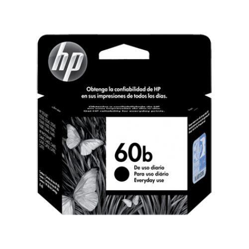 CARTUCHO DE TINTA HP 60B PRETO